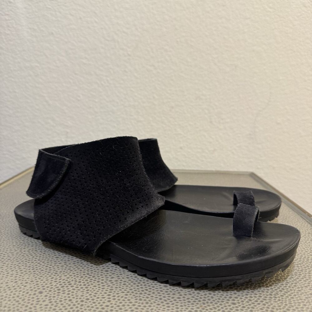 Pedro Garcia Ankle Cuff Sandals "Verena" Women’s shoes Size 38.5 Black